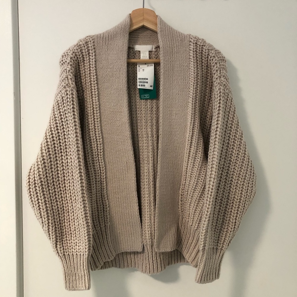 H&M Chunky Knit Cardigan